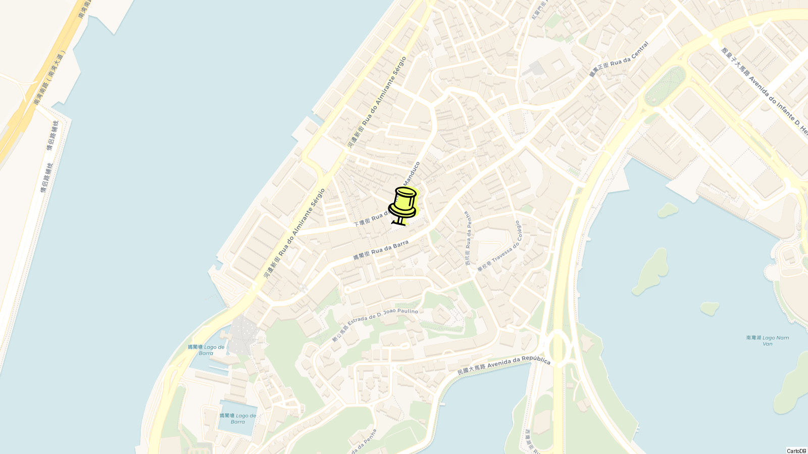 Map of Mandarin's House