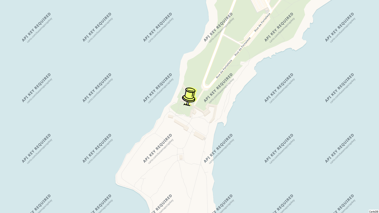 Map of Fortaleza de Sagres