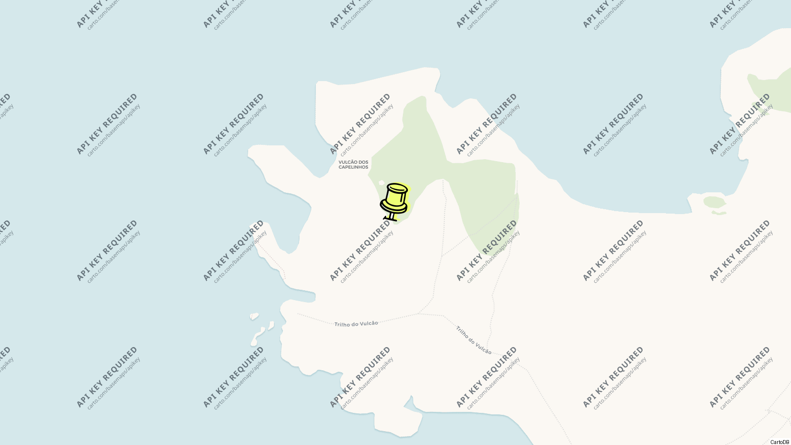 Map of Capelinhos