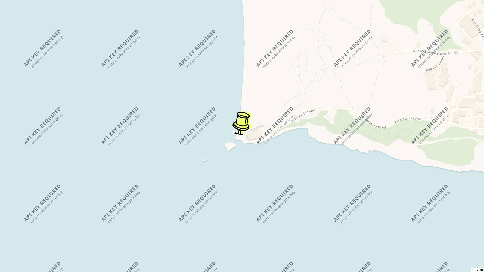 Map of Praia do Norte