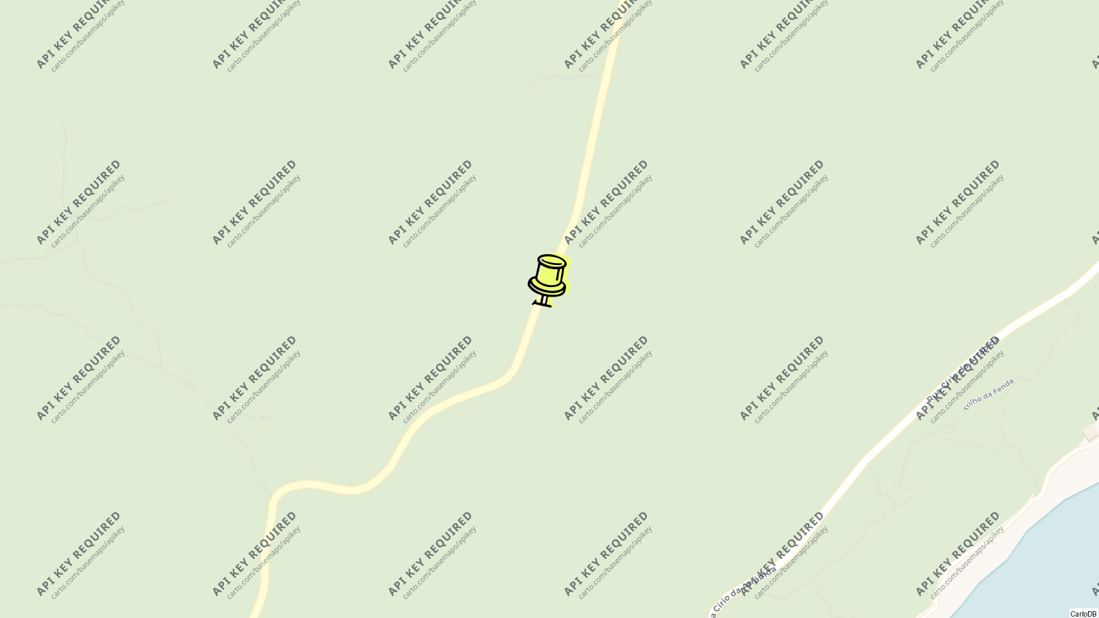 Map of Arrábida Natural Park