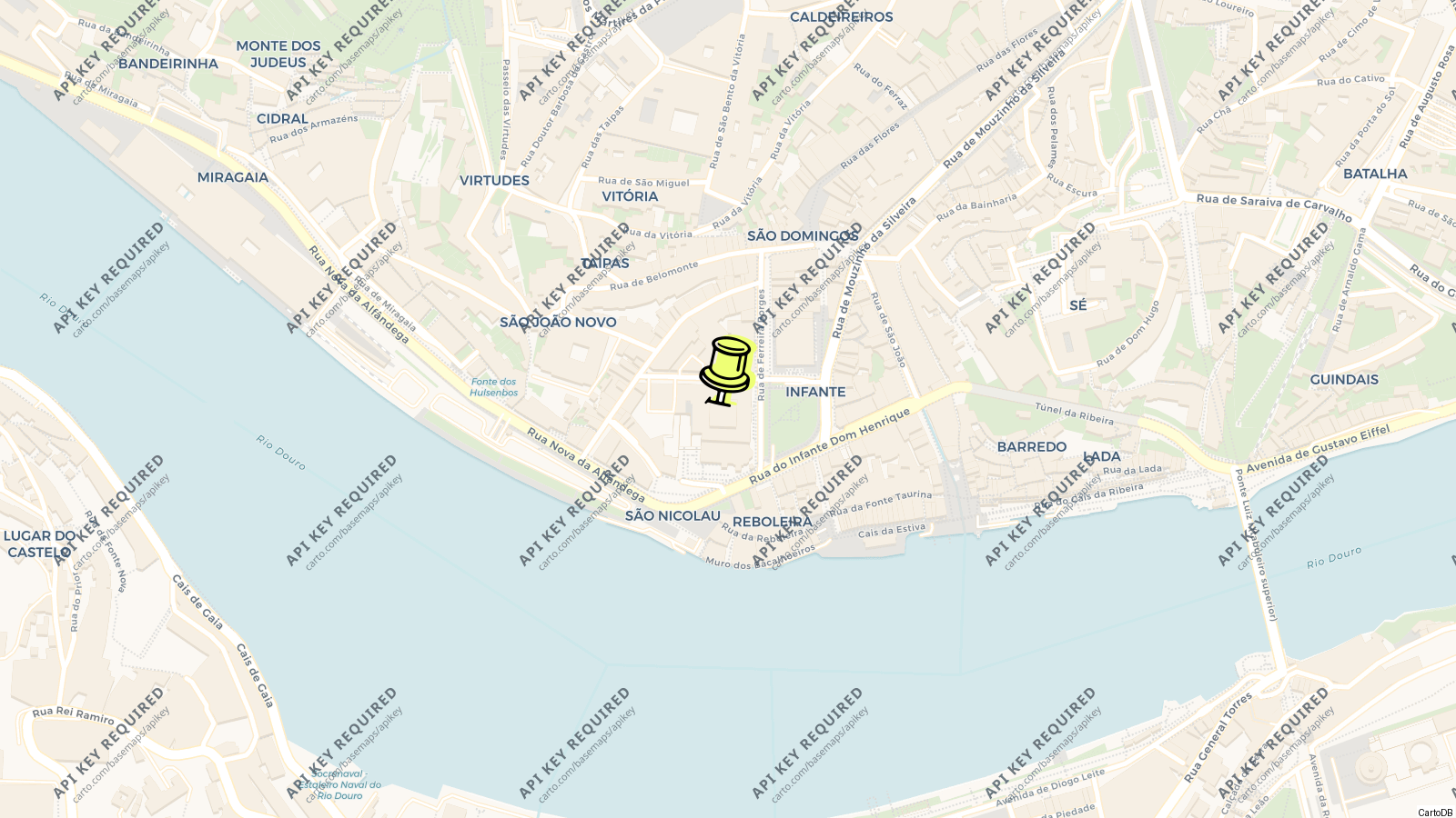 Map of Palácio da Bolsa