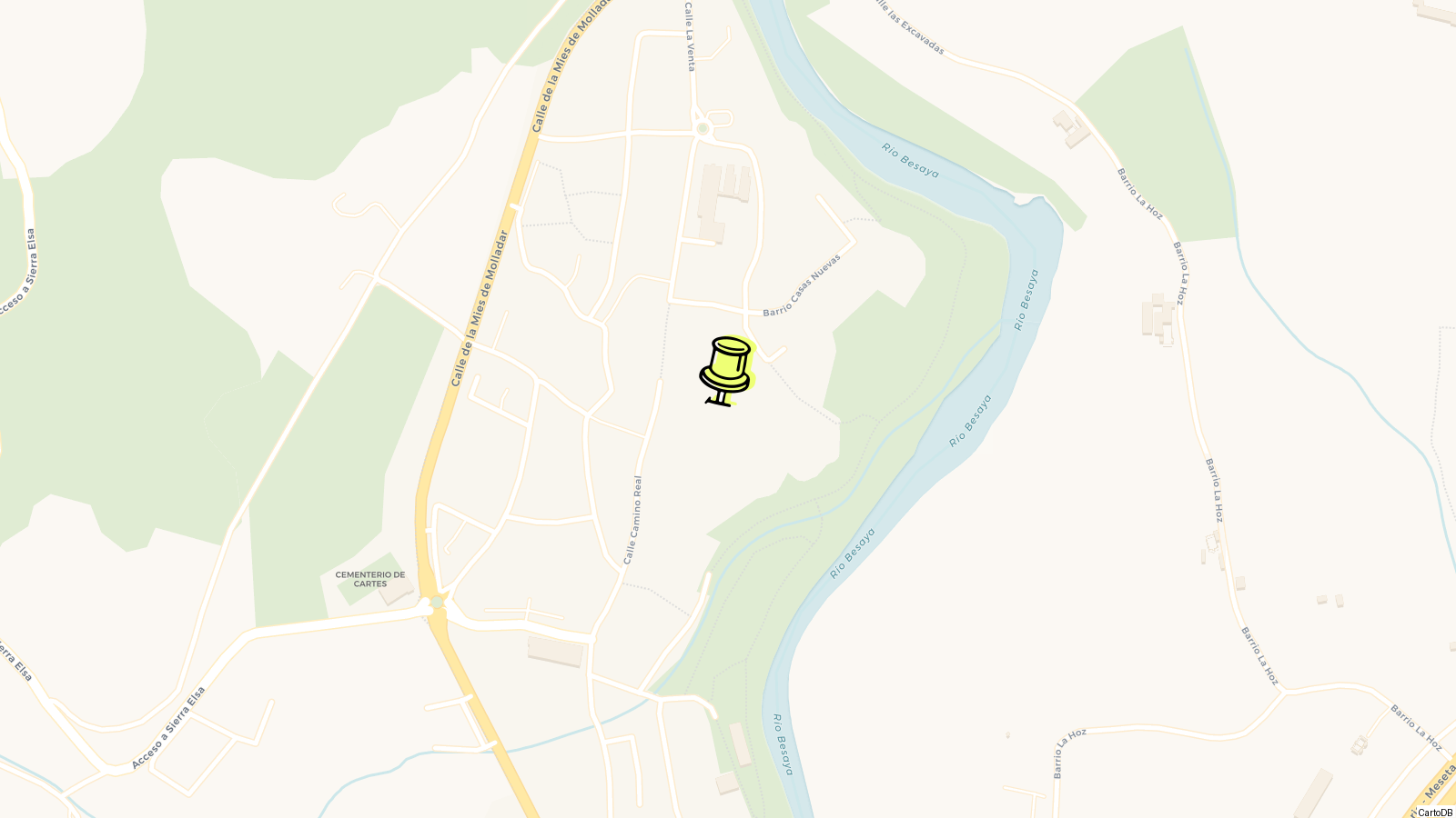 Map of Cartes