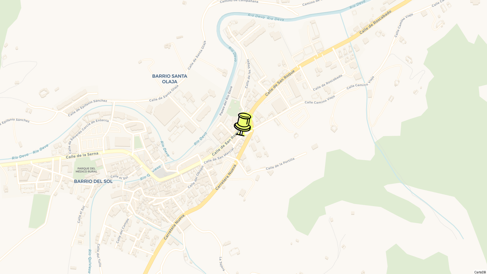 Map of Potes