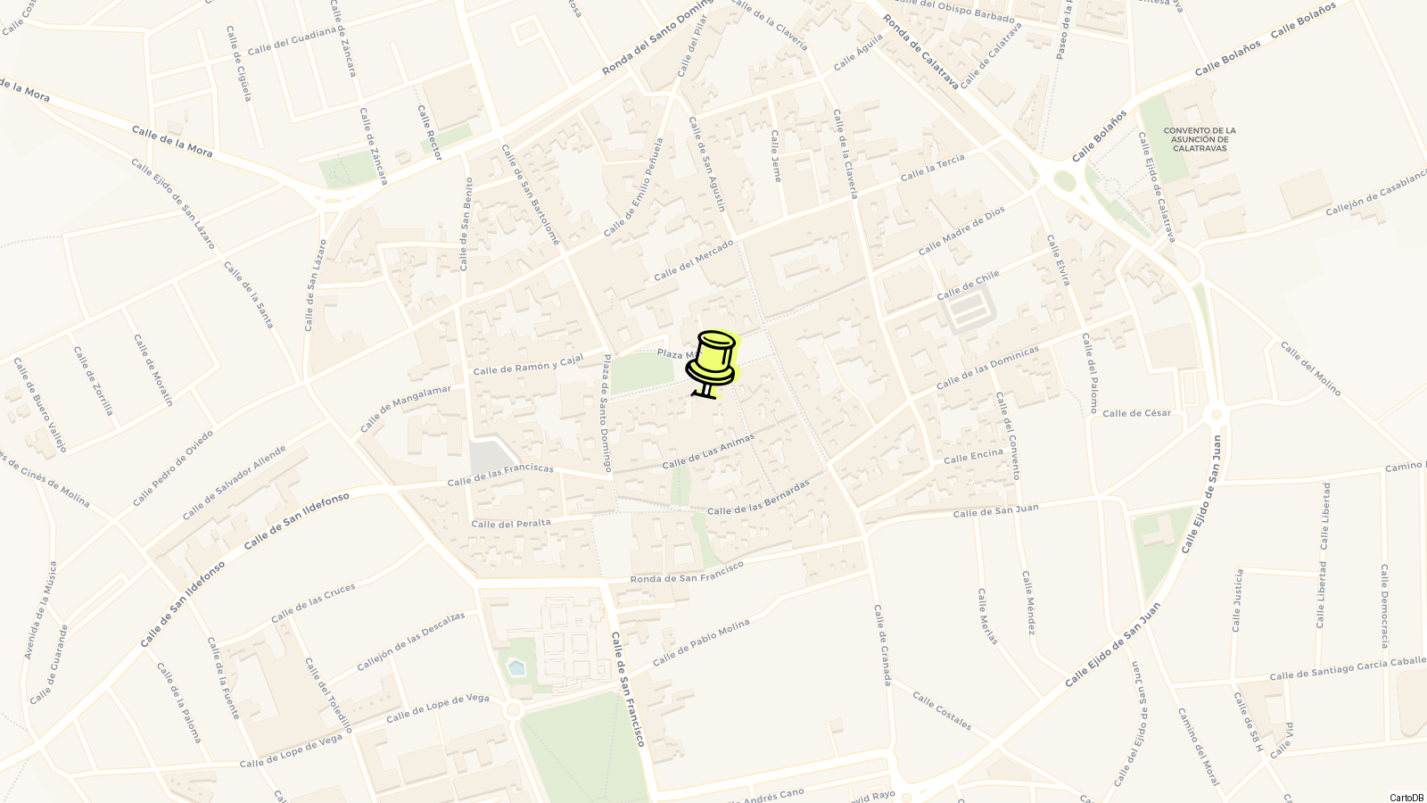 Map of Almagro