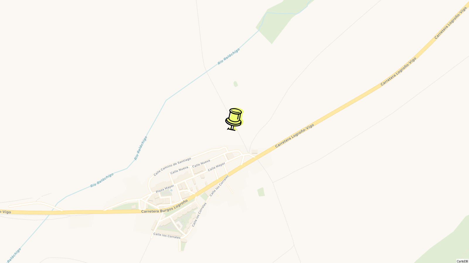 Map of Redecilla del Camino