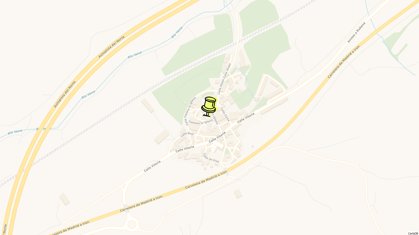 Map of Rubena