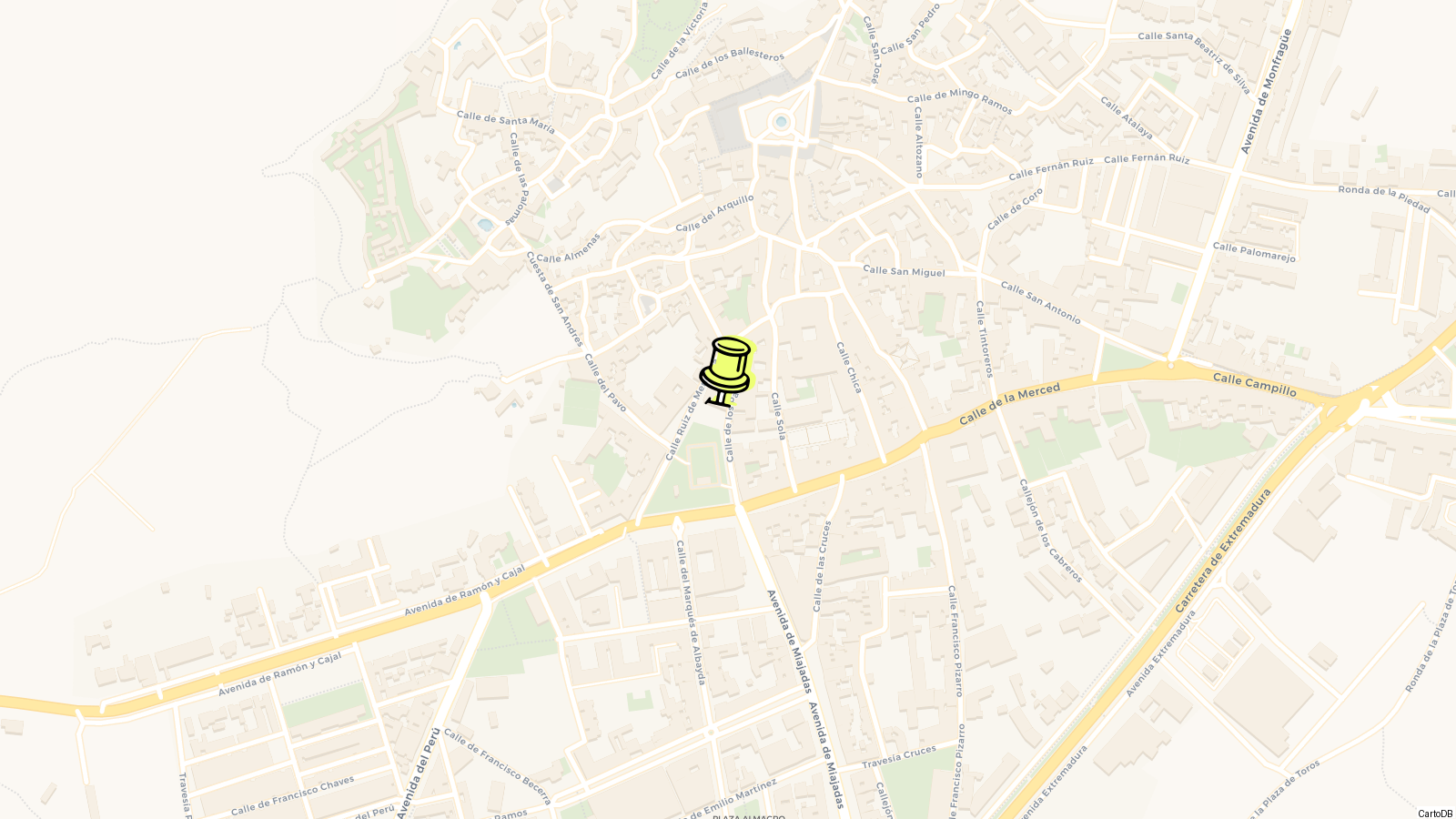 Map of Trujillo