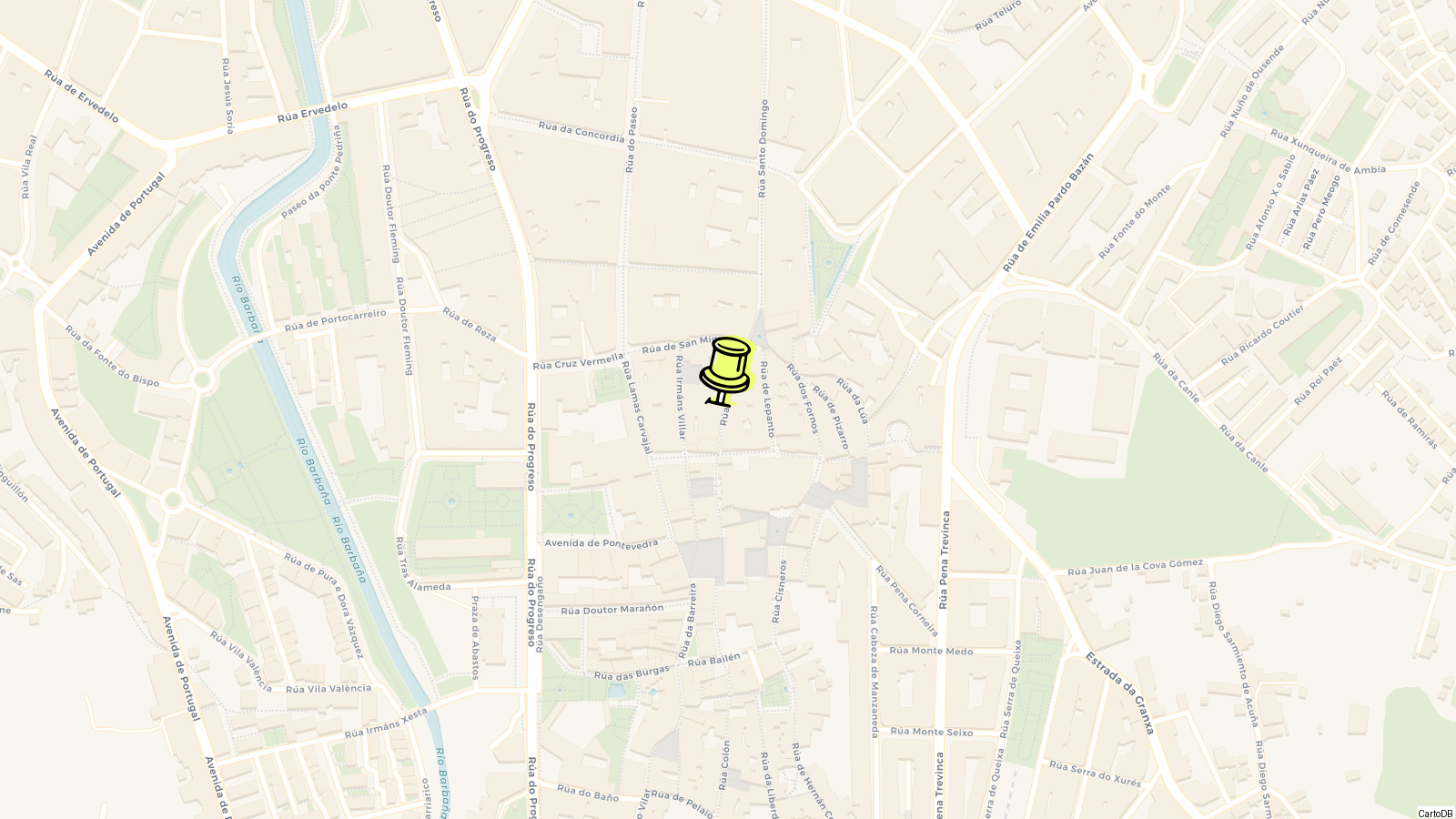 Map of Teatro Principal