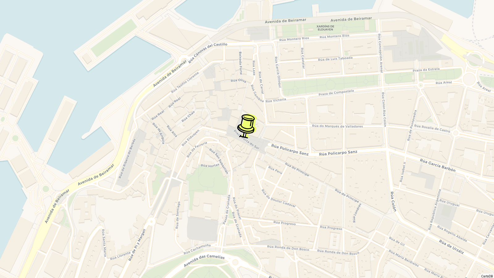 Map of Puerta del Sol