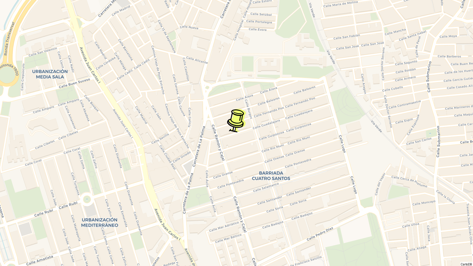 Map of Cartagena