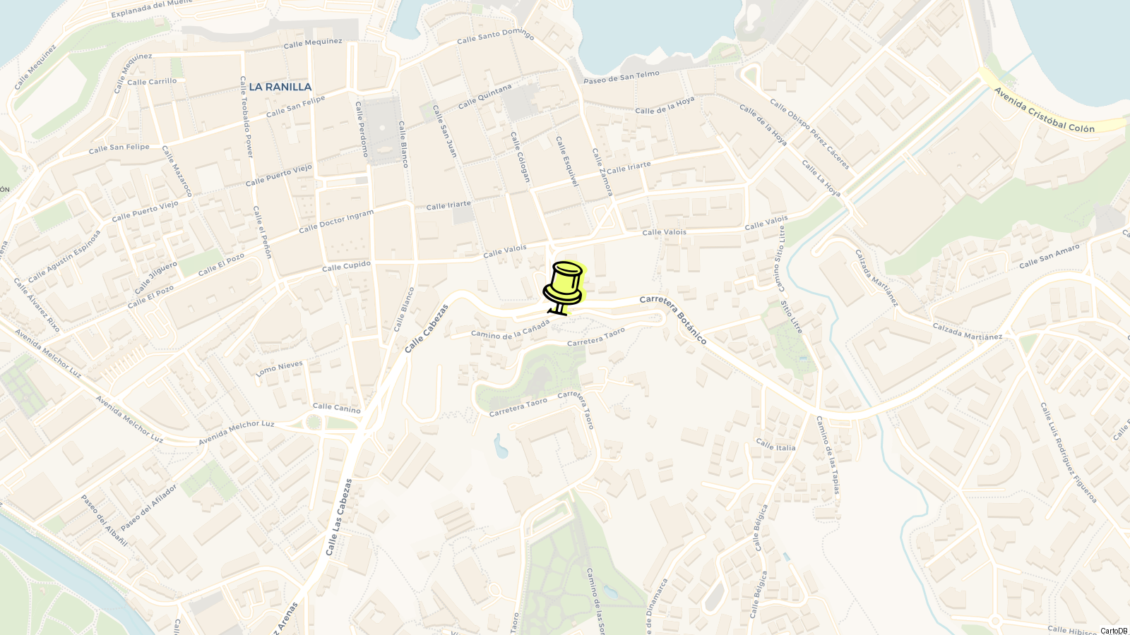 Map of Puerto de la Cruz