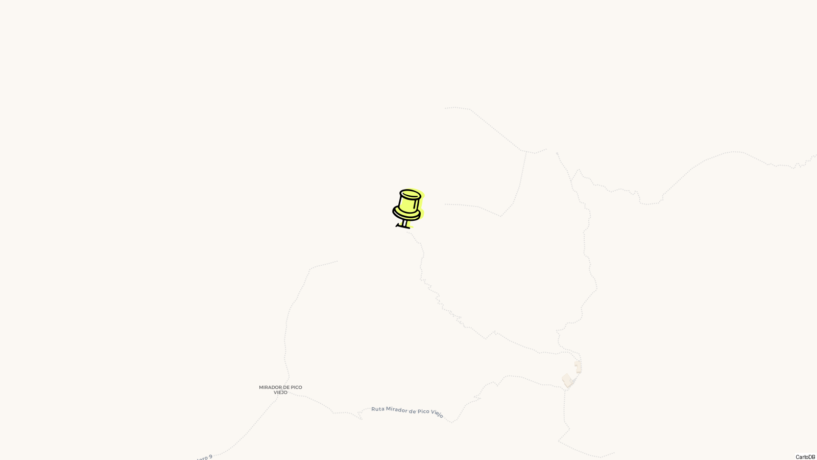 Map of Teide